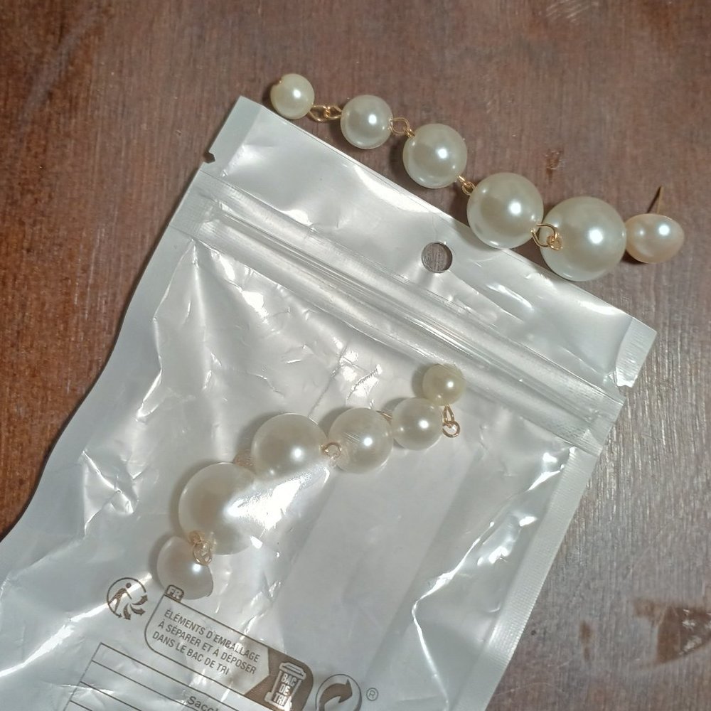 Aretes de perlas